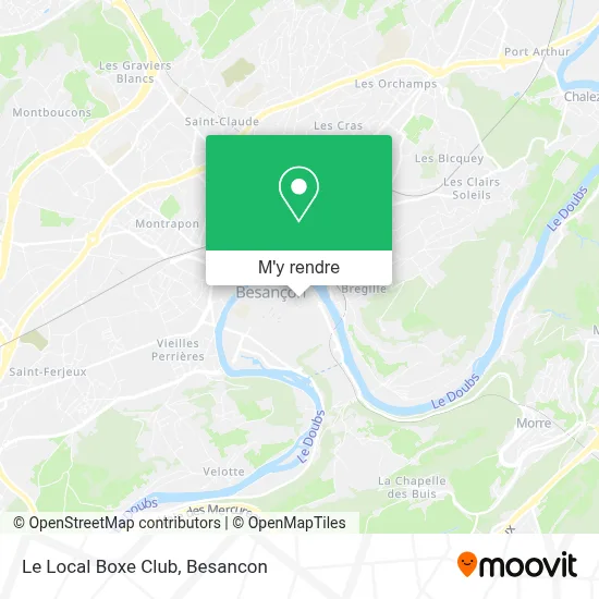 Le Local Boxe Club plan