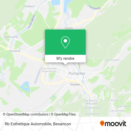 Rb Esthetique Automobile plan