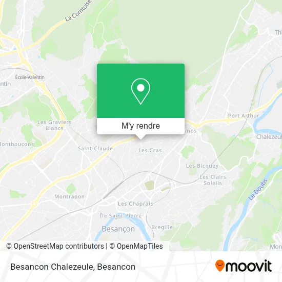 Besancon Chalezeule plan