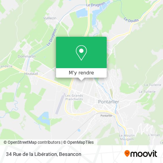34 Rue de la Libération plan