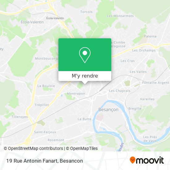 19 Rue Antonin Fanart plan