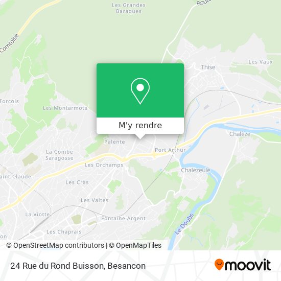 24 Rue du Rond Buisson plan