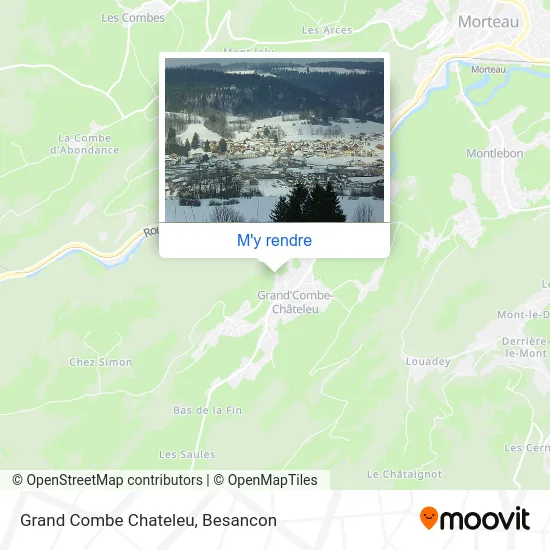 Grand Combe Chateleu plan