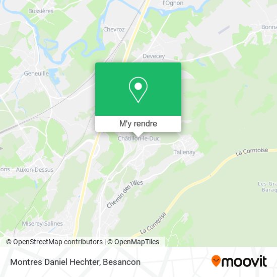 Montres Daniel Hechter plan