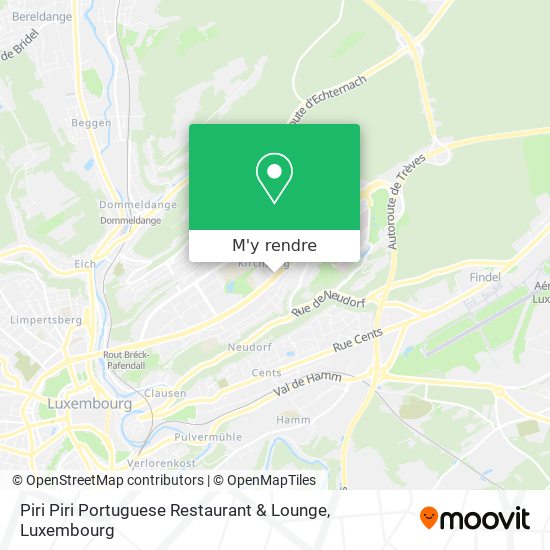 Piri Piri Portuguese Restaurant & Lounge plan