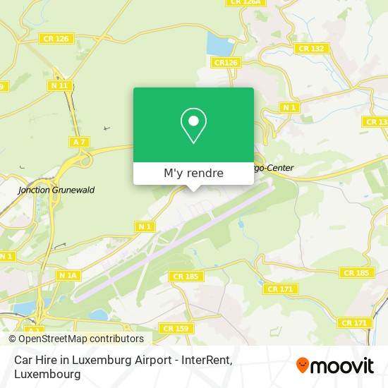 Car Hire in Luxemburg Airport - InterRent plan