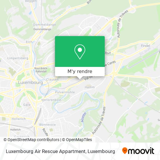 Luxembourg Air Rescue Appartment plan