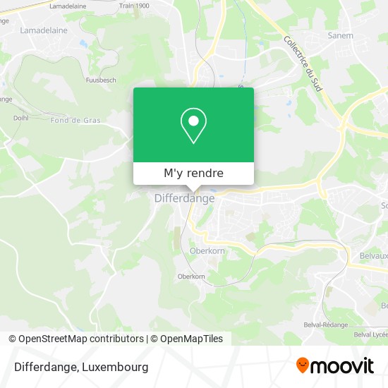 Differdange plan