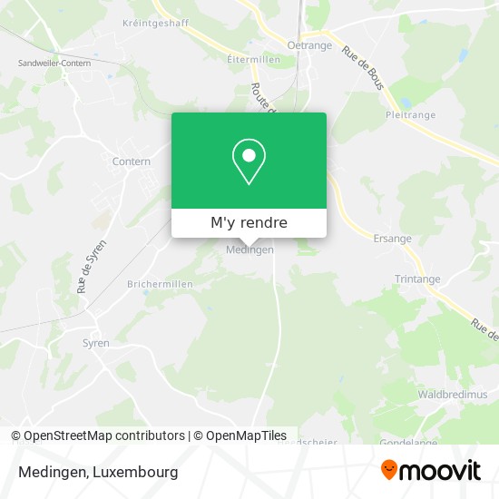 Medingen plan