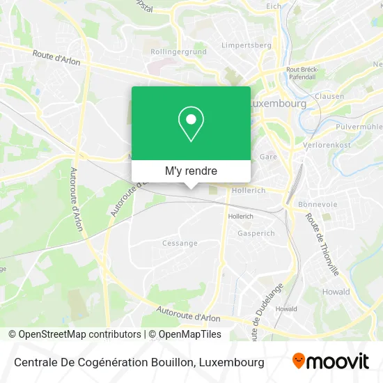 Centrale De Cogénération Bouillon plan