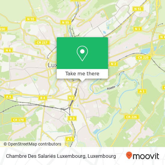 Chambre Des Salariés Luxembourg plan