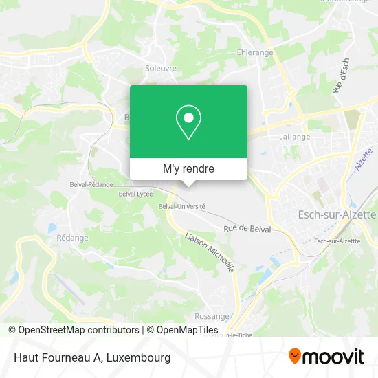 Haut Fourneau A plan