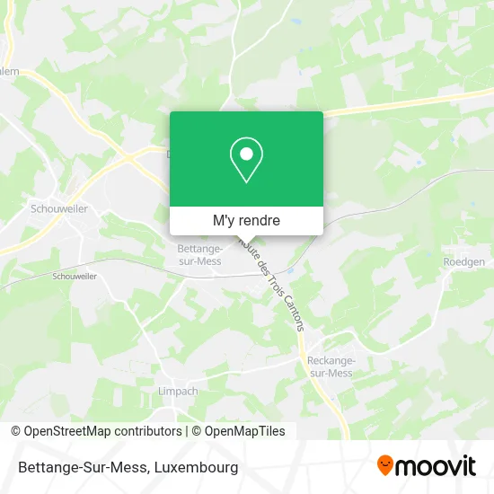 Bettange-Sur-Mess plan
