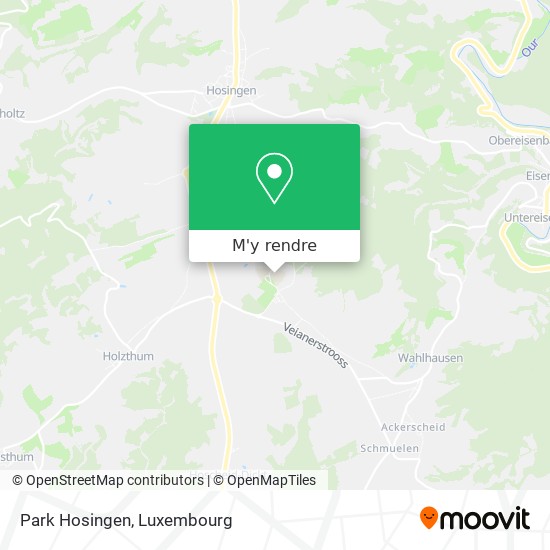 Park Hosingen plan