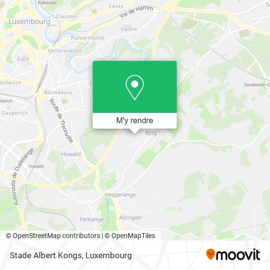 Stade Albert Kongs plan