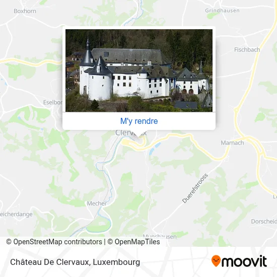 Château De Clervaux plan