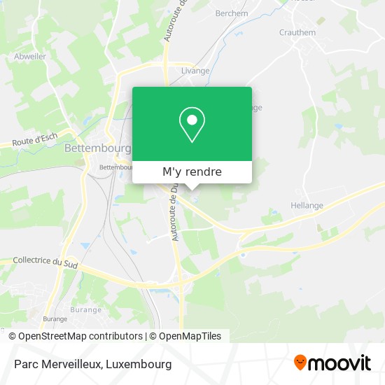 Parc Merveilleux plan