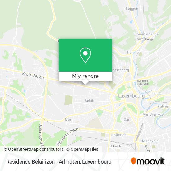 Résidence Belairizon - Arlingten plan