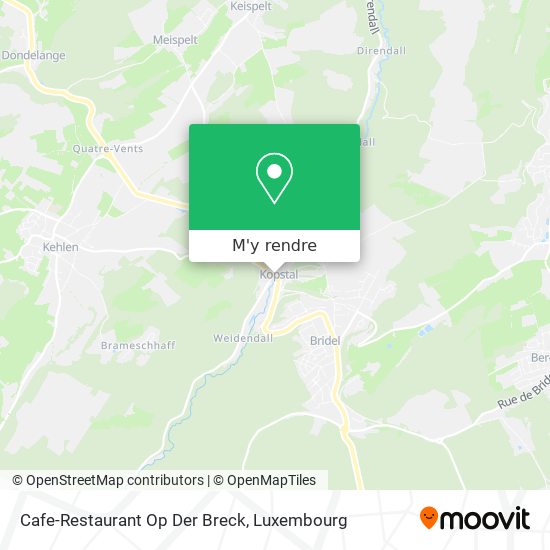 Cafe-Restaurant Op Der Breck plan