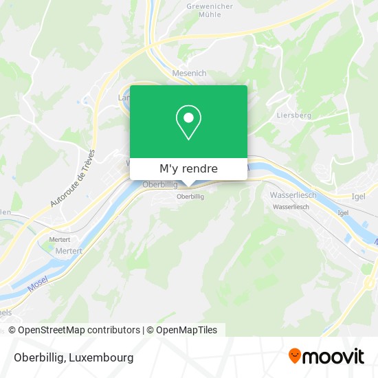 Oberbillig plan