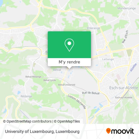 University of Luxembourg plan
