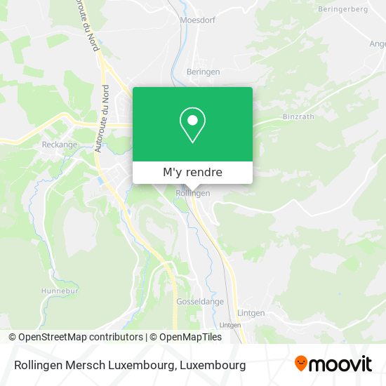 Rollingen Mersch Luxembourg plan