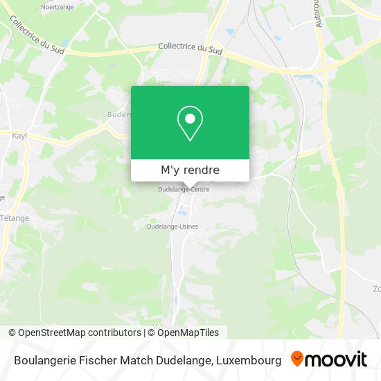 Boulangerie Fischer Match Dudelange plan