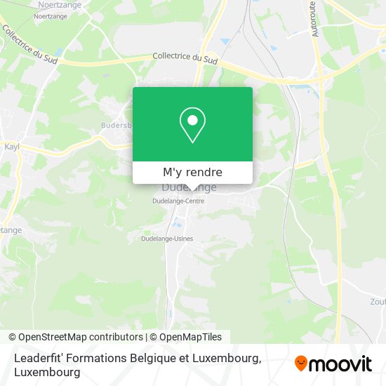 Leaderfit' Formations Belgique et Luxembourg plan