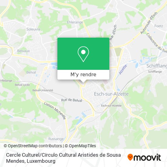 Cercle Culturel / Círculo Cultural Aristides de Sousa Mendes plan