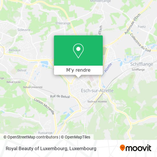 Royal Beauty of Luxembourg plan
