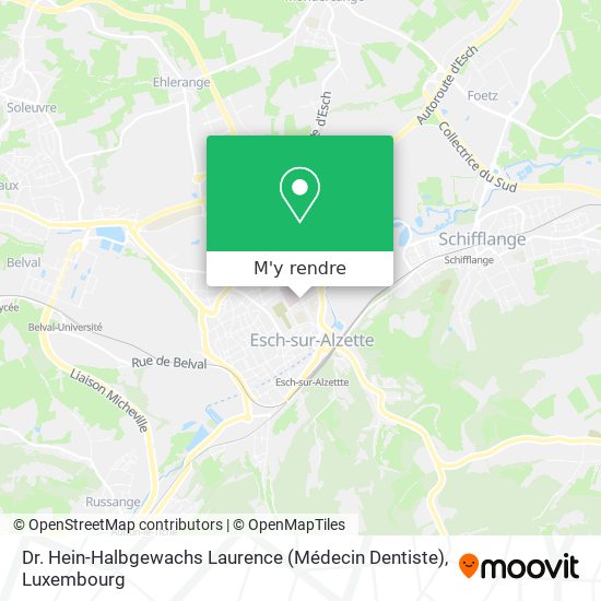 Dr. Hein-Halbgewachs Laurence (Médecin Dentiste) plan