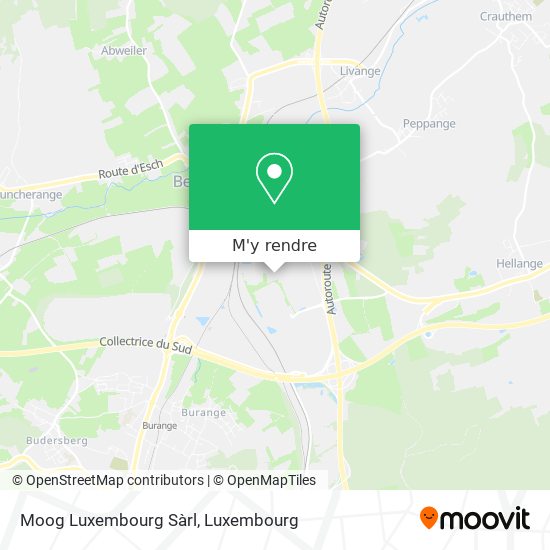 Moog Luxembourg Sàrl plan