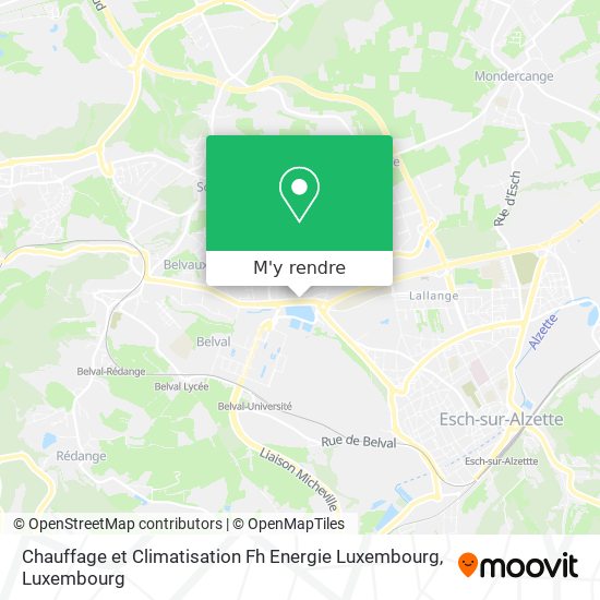 Chauffage et Climatisation Fh Energie Luxembourg plan