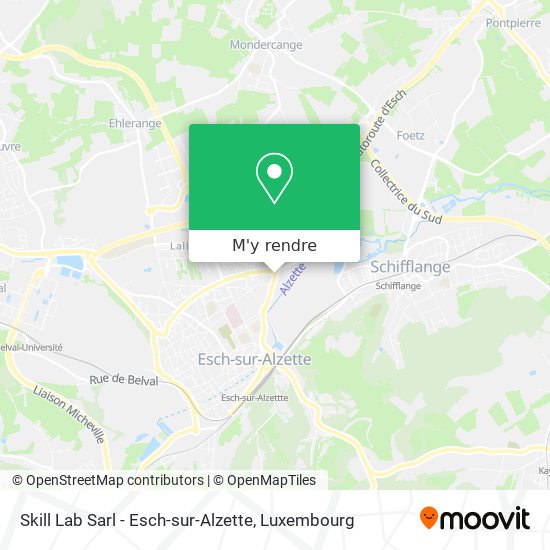 Skill Lab Sarl - Esch-sur-Alzette plan