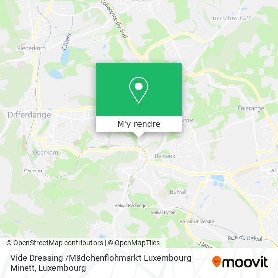 Vide Dressing /Mädchenflohmarkt Luxembourg Minett plan