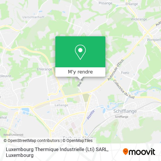 Luxembourg Thermique Industrielle (Lti) SARL plan