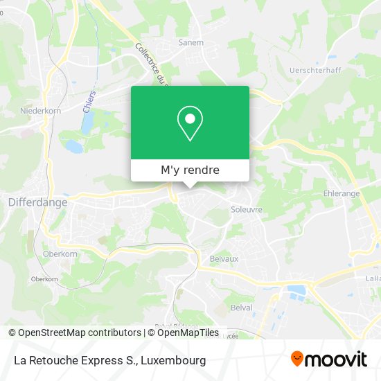 La Retouche Express S. plan
