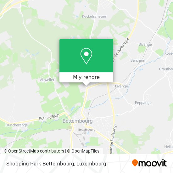 Shopping Park Bettembourg plan