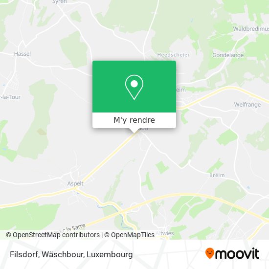 Filsdorf, Wäschbour plan