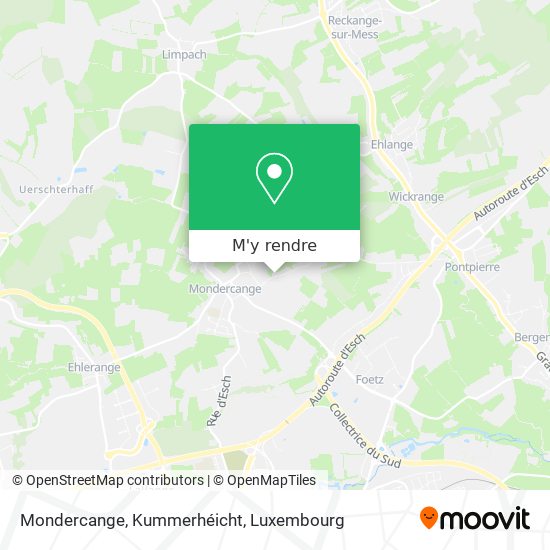Mondercange, Kummerhéicht plan