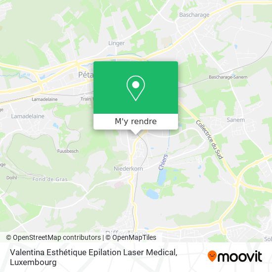 Valentina Esthétique Epilation Laser Medical plan