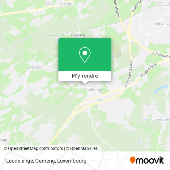 Leudelange, Gemeng plan