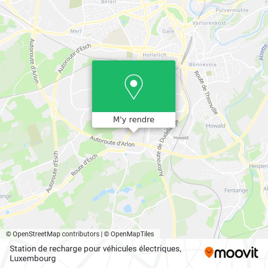 Station de recharge pour véhicules électriques plan