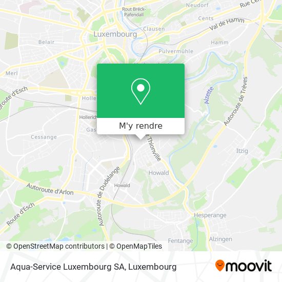 Aqua-Service Luxembourg SA plan