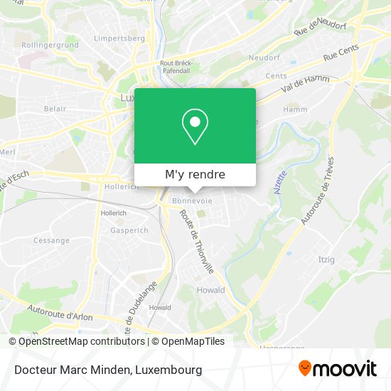 Docteur Marc Minden plan