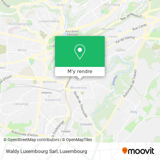 Waldy Luxembourg Sarl plan