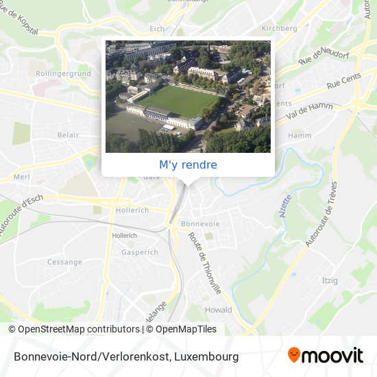 Bonnevoie-Nord/Verlorenkost plan