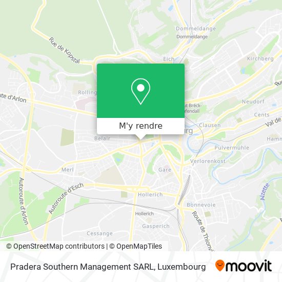 Pradera Southern Management SARL plan