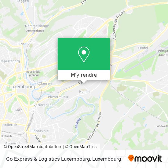 Go Express & Logistics Luxembourg plan
