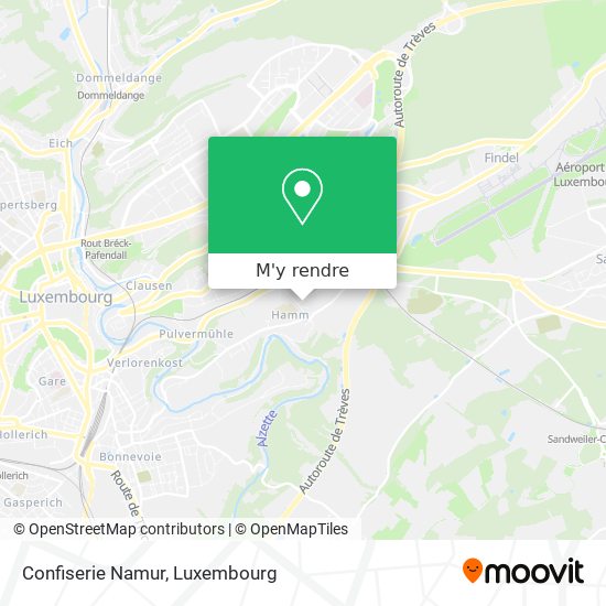 Confiserie Namur plan